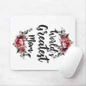 Die größte Mama der Welt | Geschenk für Mama Mousepad (Mit Mouse)