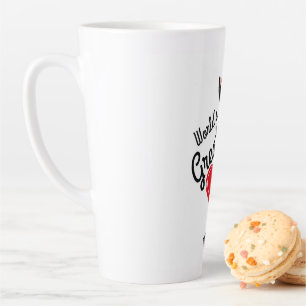 Die größte Mama der Welt - Große Latte-Tasse Milchtasse