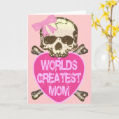 Die größte Mama der Welt Karte (Gelbe Blume)