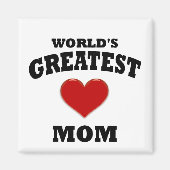 Die größte Mama der Welt Magnet (Vorne)