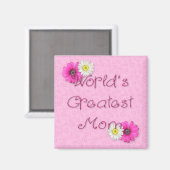 Die größte Mama der Welt Magnet (Vorderseite/Rückseite)