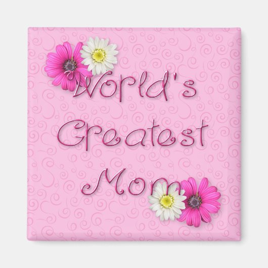 Die größte Mama der Welt Magnet (Vorne)
