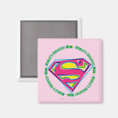 Die größte Mama der Welt Magnet (Vorderseite/Rückseite)