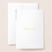 Die größte Mama der Welt! | Muttertag Folienkarte (Rückseite mit Umschlag)