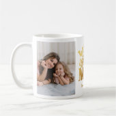Die größte Mama der Welt Personalisierte FotoColla Kaffeetasse (Links)