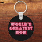 Die größte Mama der Welt Schlüsselanhänger (Vorderseite)