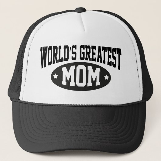 Die größte Mama der Welt Truckerkappe (Vorderseite)