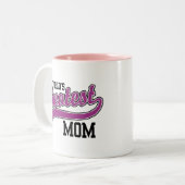 Die größte Mama der Welt Zweifarbige Tasse (Vorderseite Links)
