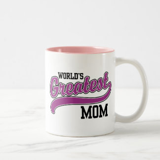 Die größte Mama der Welt Zweifarbige Tasse