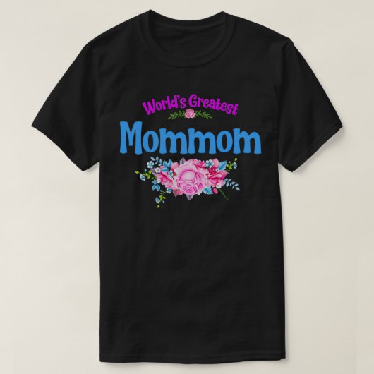 Die größte Mommom-Oma der Welt T-Shirt (Design vorne)
