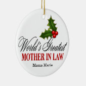 Die größte Mutter der Welt im Jura Keramik Ornament (Rechts)