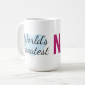 Die größte Nana-Tasse der Welt (15 oz) Kaffeetasse (Vorderseite Links)