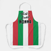 Die größte Nonna-Schürze der Welt Schürze (Vorderseite)