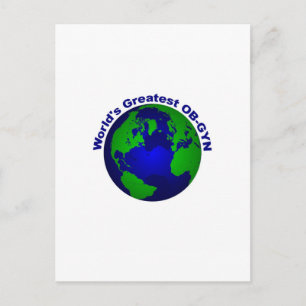 Die größte OB-GYN der Welt Postkarte