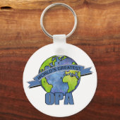 Die größte Opa der Welt Schlüsselanhänger (Vorderseite)