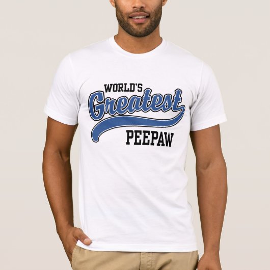Die größte PeePaw der Welt T-Shirt (Vorderseite)