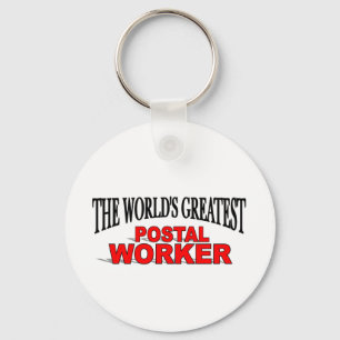 Die größte Postarbeiterin der Welt Schlüsselanhänger