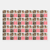 Die größte Schwester-FotoCollage der Welt Geschenkpapier Set (Vorderseite)