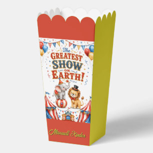 Die größte Show der Welt Kindergeburtstagsfeier Geschenkschachtel