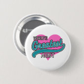Die größte Tante der Welt Button (Vorne & Hinten)