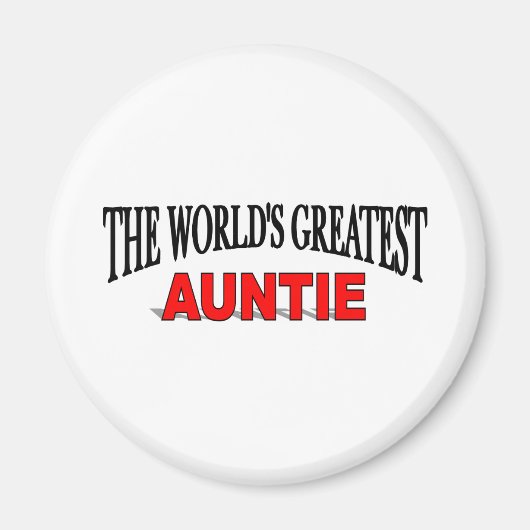Die größte Tante der Welt Magnet (Vorne)