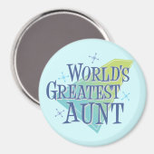 Die größte Tante der Welt Magnet (Vorderseite/Rückseite)