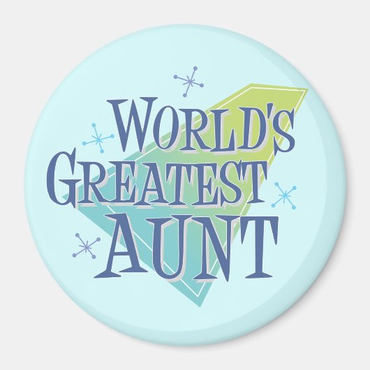 Die größte Tante der Welt Magnet (Vorne)