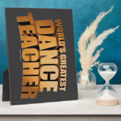 Die größte Tanzlehrerebene der Welt Fotoplatte (Seite)