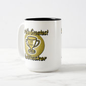 Die größte Tasse der Multitasker-Trophäe der Welt (Vorderseite Links)