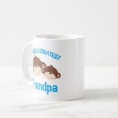 Die größte Tasse der Niedlichen Affen der Welt (Vorderseite Links)