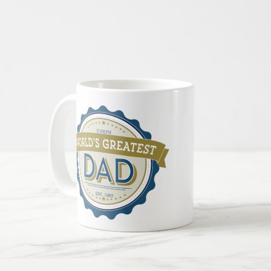 Die größte Tasse des Vaters der Welt (Vorderseite Links)