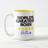 Die größte Tasse für den Boss (Name) der Welt (Links)
