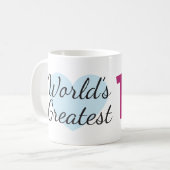 Die größte Tia der Welt (11 oz) Tasse (Vorderseite Links)