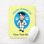 Die größte Tierärztin der Welt - individuell anpas Mousepad (Mit Mouse)