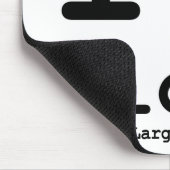 Die größte Uhr Mousepad der Welt (Ecke)