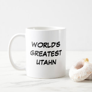 "Die größte Utahn-Tasse der Welt" Kaffeetasse