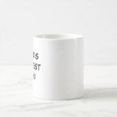 "Die größte Utahn-Tasse der Welt" Kaffeetasse (Mittel)