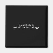 Die größte Wahrscheinlichkeit, alle ausgebeuteten  Magnet (Vorne)