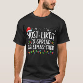 Die größte Wahrscheinlichkeit, Weihnachts-Freude-W T-Shirt (Vorderseite)