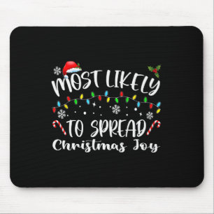 Die größte Wahrscheinlichkeit Weihnachtsfreude zu Mousepad