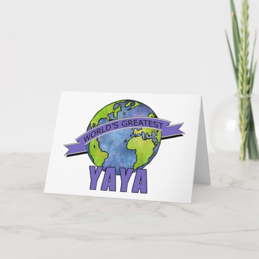 Die größte YaYa der Welt Karte (Vorderseite)