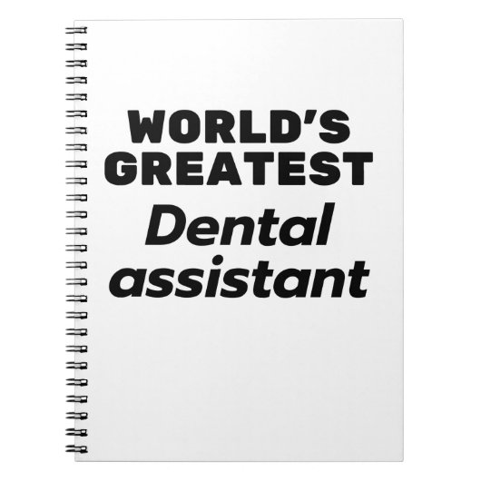 Die größte Zahnärztin der Welt Notizblock (Vorderseite)