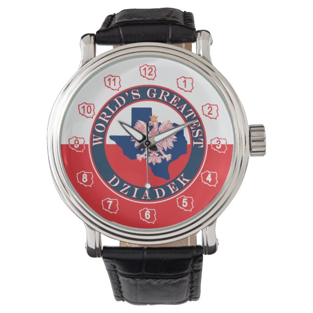 Die größte Ziadaus der Welt Armbanduhr (Vorderseite)