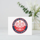 Die größte Ziadaus der Welt Postkarte (Stehend Vorderseite)