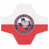 Die größte Ziadzia der Welt Fußball (Flach)