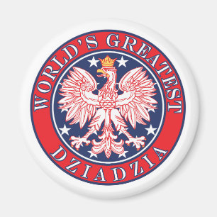 Die größte Ziadzia der Welt Magnet