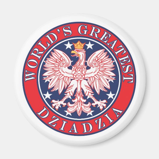 Die größte Ziadzia der Welt Magnet (Vorne)