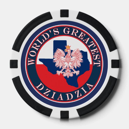 Die größte Ziadzia der Welt Pokerchips (Vorderseite)