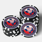 Die größte Ziadzia der Welt Pokerchips (Stapel)