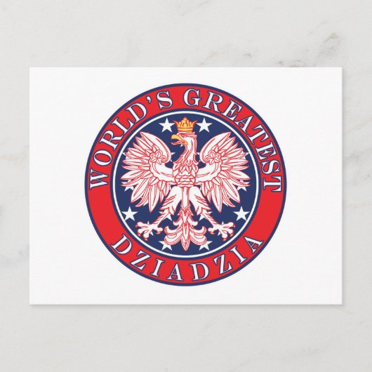 Die größte Ziadzia der Welt Postkarte (Vorderseite)